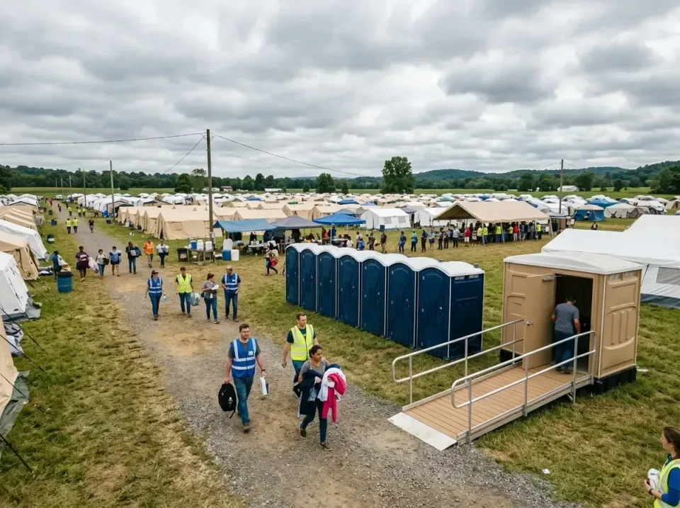 disaster-relief-camp-restrooms-010 — frequently asked questions, Dumpster & Portable Bathrooms Rental in Staples, MN